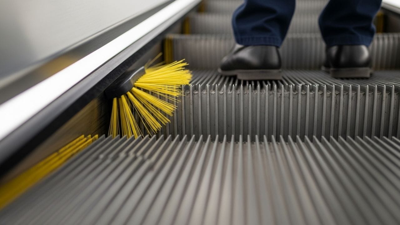 આપણે મોલ, મેટ્રો કે એરપોર્ટ પર અનેકવાર એસ્કેલેટરનો ઉપયોગ કરીએ છીએ, પરંતુ શું તમે ક્યારેય વિચાર્યું છે કે તેની કિનારે બ્રશ કેમ લગાવેલા હોય છે? ઘણા લોકો તેનો ઉપયોગ જૂતા સાફ કરવા માટે કરે છે, પરંતુ હકીકતમાં આ બ્રશ એક મોટી દુર્ઘટના રોકવા માટે લગાવવામાં આવે છે. શું છે આ બ્રશનું ખાસ કામ?