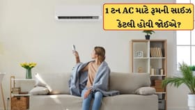 1 ટન AC માટે રૂમની સાઈઝ કેટલી હોવી જોઈએ? આ જાણી લેજો
