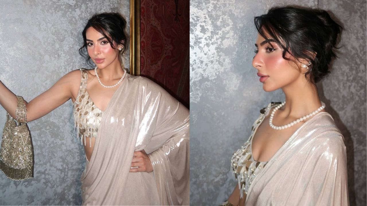 જો તમે પણ આવો લુક ટ્રાય કરવા માંગતા હો, તો કેટલીક સરળ ટીપ્સ ધ્યાનમાં રાખી શકો છો. સાદી સાડી પસંદ કરો પરંતુ ફેબ્રિકમાં શિમર કે ગ્લોસી ફિનિશ રાખો જેથી લુક ફ્લેટ ન લાગે. સ્ટેટમેન્ટ બ્લાઉઝ પસંદ કરીને તમારા લુકને પાર્ટી-રેડી બનાવી શકો છો. મોતીના ઘરેણાં પસંદ કરવાથી સોફ્ટ અને એલિગન્ટ ટચ મળે છે. સાથે જ મેકઅપ અને હેરસ્ટાઇલ સરળ રાખીને નેચરલ બ્યુટી પર ફોકસ કરો. પોટલી બેગ કે ડેકોરેટેડ ક્લચ જેવી એક્સેસરી ઉમેરવાથી આખો લુક વધુ આકર્ષક બની શકે છે.