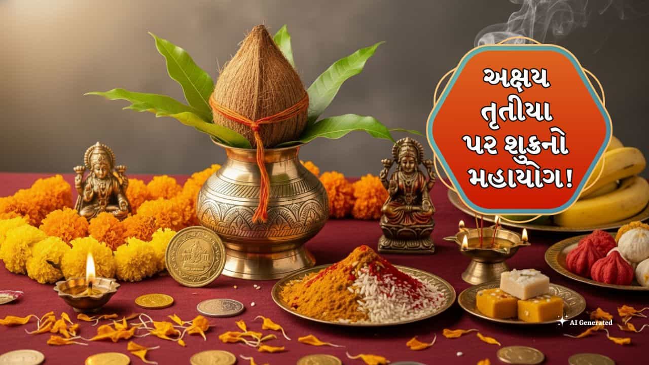 Akshaya Tritiya 2026: અક્ષય તૃતીયા 2026 લાવશે ભાગ્યનો ટર્નિંગ પોઈન્ટ! આ 5 રાશિઓ પર વરસશે ધનનો વરસાદ