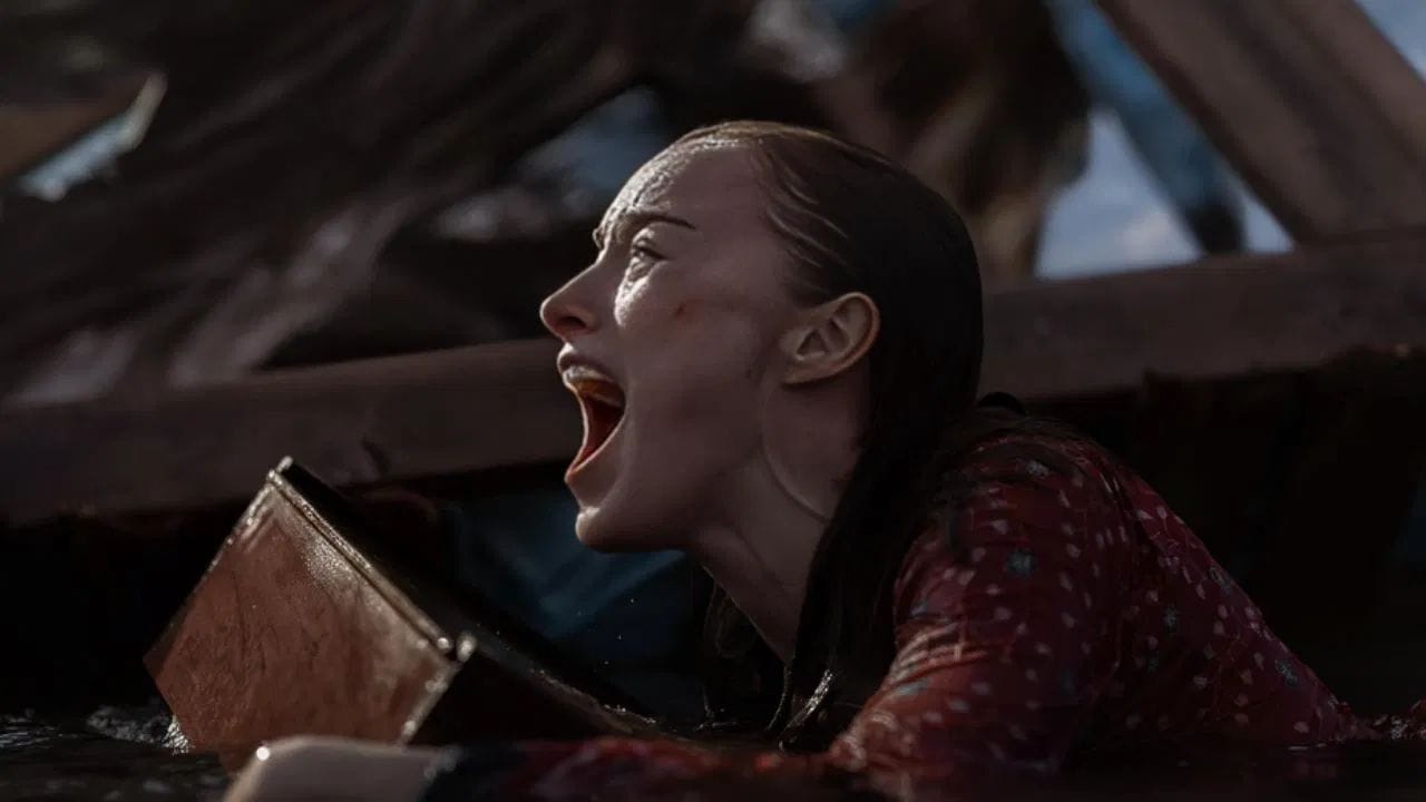 થ્રેશ (નેટફ્લિક્સ): ખતરનાક કેટેગરી 5 વાવાઝોડામાં ફસાયેલી નવ મહિનાની ગર્ભવતી મહિલા કેવી રીતે બચી જાય છે તે સર્વાઇવલ થ્રિલર "થ્રેશ" ની વાર્તા છે. જે 10 એપ્રિલે નેટફ્લિક્સ પર રિલીઝ થઈ રહી છે. ફિલ્મનું શાનદાર ટ્રેલર પણ આવી ગયું છે.
