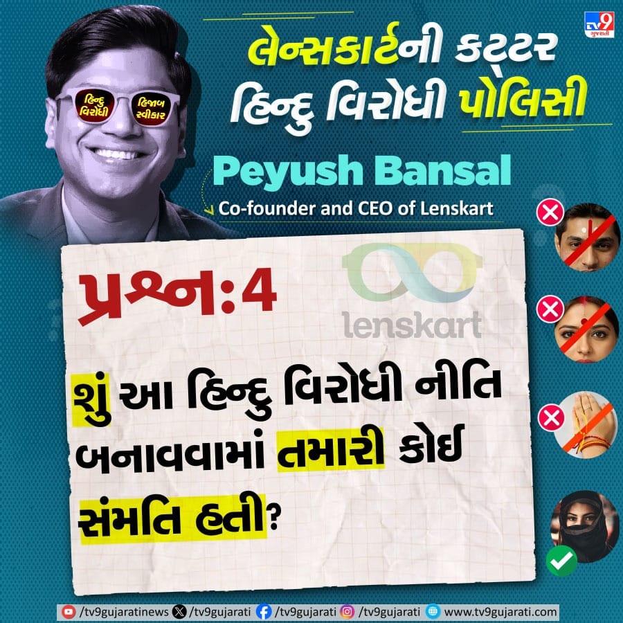 હિન્દુ વિરોધી પોલિસી બનાવવા તમારો ફાળો કેટલો?