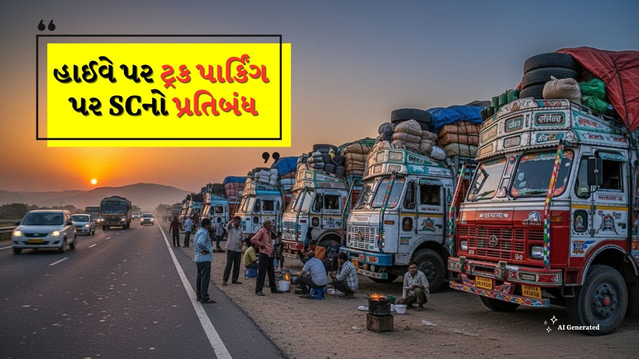 Breaking News: સુપ્રીમ કોર્ટનો મોટો નિર્ણય, હાઈવે પર ટ્રક પાર્કિંગ પર કડક પ્રતિબંધ, રોડ સેફ્ટી નિયમોમાં આવશે બદલાવ