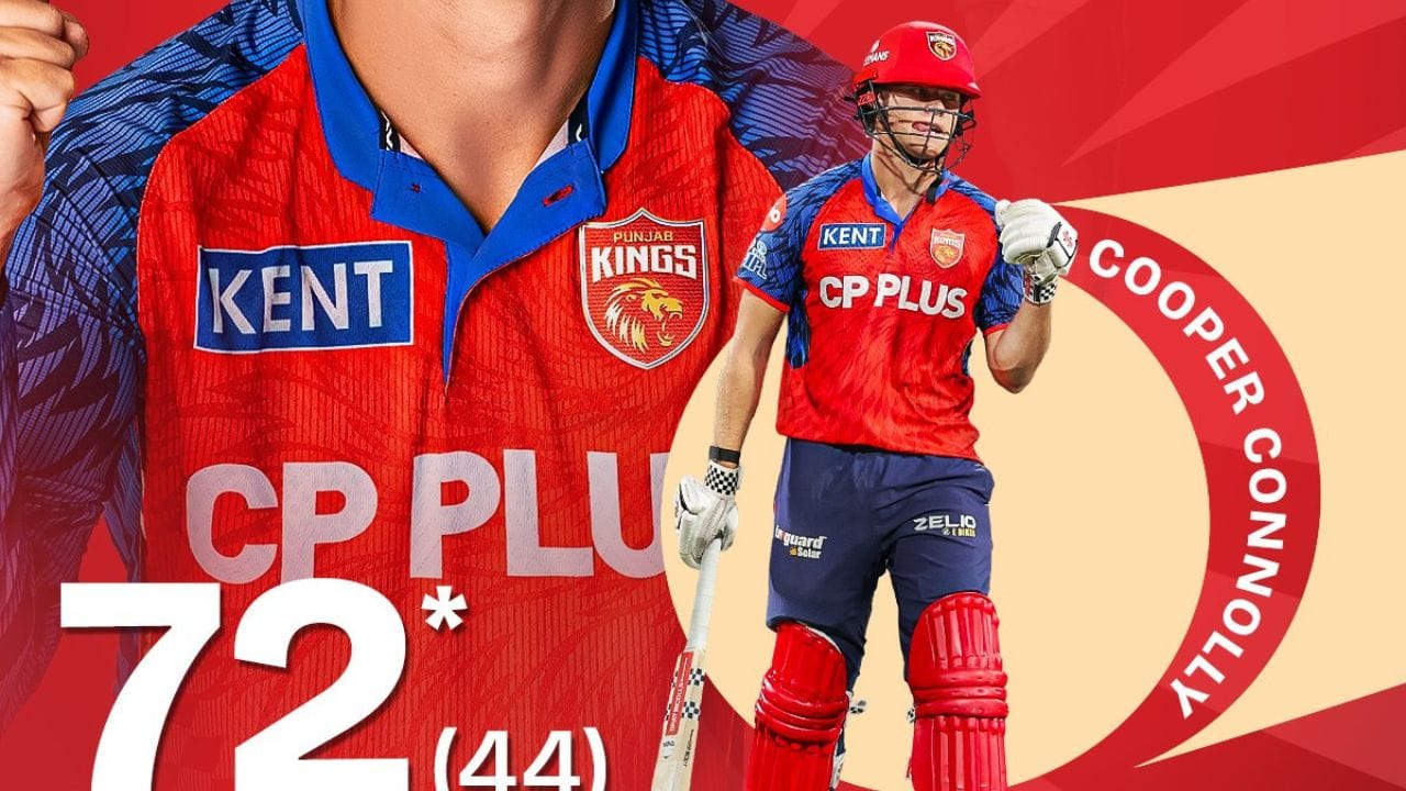 કૂપર કોનોલીએ પોતાના આઈપીએલ ડેબ્યૂમાં જ પોતાને એક મોટા મંચનો ખેલાડી સાબિત કરી દીધો છે. તે આગામી મેચોમાં પણ આ પ્રદર્શન ચાલુ રાખવાનો પ્રયાસ કરશે અને પંજાબ કિંગ્સ માટે એક મોટો મેચ વિજેતા સાબિત થઈ શકે છે. આ સાથે પંજાબ કિંગ્સ માટે પૈસા વસુલ ખેલાડી રહ્યો હતો.