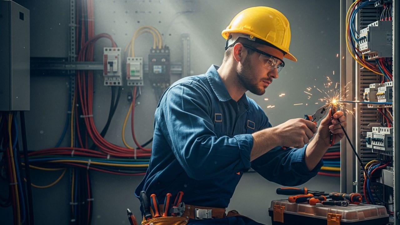 ક્યારે ઈલેક્ટ્રિશિયનને બોલાવવાની જરુર પડશે?: જો ઉપર જણાવેલ તમામ ઉપાયો અજમાવ્યા પછી પણ અવાજ ચાલુ રહે છે - અથવા ઓછો થતો નથી, તો તમારે ઇલેક્ટ્રિશિયનની મદદ લેવાની જરૂર પડી શકે છે. એક્ઝોસ્ટ ફેનમાં કોઈપણ આંતરિક સમસ્યાઓનું નિદાન કરાવવું જરુરી છે. (ફોટો ક્રેડિટ-Whisk AI)