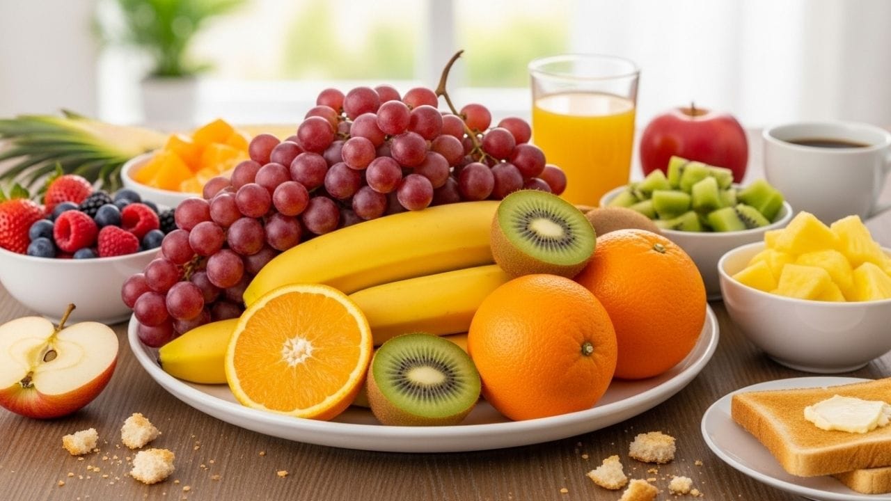 સાચો રસ્તો શું છે? : હંમેશા તાજા ફળ ખાઓ.જ્યુસને બદલે આખા ફળ ખાઓ.વિવિધ ફળો ભેળવીને મોટી માત્રામાં ન ખાઓ.ફળ ખાધા પછી તરત જ ખોરાક ન ખાઓ.