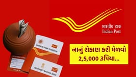 Post Office માં દર મહિને નાનું રોકાણ કરી ભેગા કરો 2.5 લાખ રૂપિયા