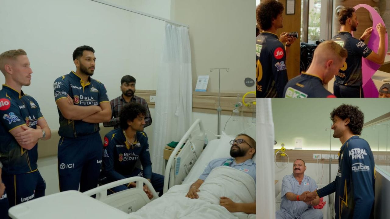 હોસ્પિટલમાંથી જ્યારે આ ક્રિકેટર્સની ટીમ પસાર થઈ ત્યારે હોસ્પિટલ સ્ટાફ અને દર્દીના સગા વાલા તમામ વ્યક્તિઓએ ખેલાડીઓના ફોટો પોતાના મોબાઈલ કેમેરામાં કેદ કર્યા.  હોસ્પિટલના કામ અને સારવારથી ટીમ એટલી પ્રભાવિત થઈ કે તેમણે રીયલ હીરો તરીકે કામ કરતી હોસ્પિટલની સમગ્ર ટીમ સાથે પોતાનો ફોટો પડાવ્યો. ક્રિકેટર્સને રૂબરૂ થવાનો આ દિવસ કદાચ હોસ્પિટલ સ્ટાફ દર્દીઓ અને તેમના પરિવારજનો ક્યારેય નહીં ભૂલે. 