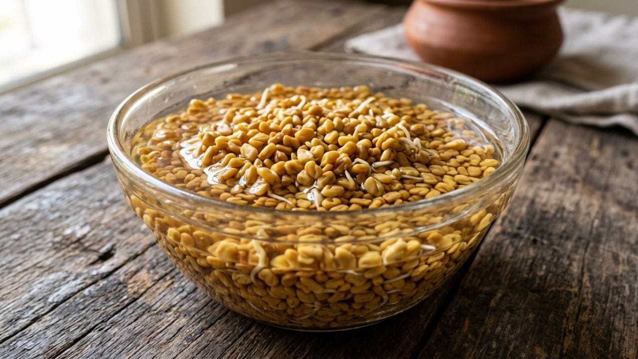 મેથીના બીજ ભલે કદમાં નાના હોય પરંતુ તેના અઢળક ફાયદા છે. નેશનલ લાઇબ્રેરી ઓફ મેડિસિનના સંશોધન મુજબ, મેથીના દાણા પોષક તત્વોનો પાવરહાઉસ છે. આમાં ફાઈબર, પ્રોટીન, આયર્ન અને બીજા ઘણા મહત્વપૂર્ણ વિટામિન્સ તેમજ મિનરલ્સ મળી આવે છે. 