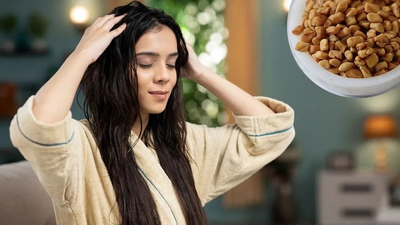 પલાળેલી મેથીના બીજ ઇન્સ્યુલિન સેન્સિટિવિટી સુધારવામાં મદદ કરે છે, જે ડાયાબિટીસના દર્દીઓ અથવા જે લોકો બ્લડ સુગર લેવલ સ્થિર રાખવા માંગે છે, તેમના માટે ખૂબ જ ફાયદાકારક છે. જો તમે સ્વસ્થ અને મજબૂત વાળ મેળવવા માંગતા હોવ, તો મેથીનું સેવન વાળ માટે ફાયદાકારક સાબિત થઈ શકે છે. આ બીજમાં પ્રોટીન, નિકોટિનિક એસિડ અને લેસીથિન ભરપૂર માત્રામાં હોય છે, જે વાળને મજબૂતીથી વધવામાં મદદ કરે છે. 