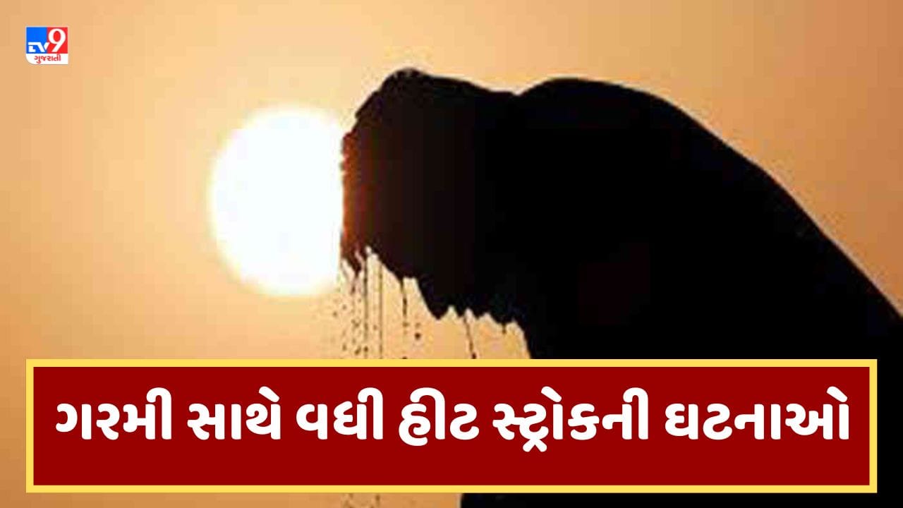Breaking News : ગુજરાતમાં 4 દિવસથી હીટસ્ટ્રોકના કેસોમાં ધરખમ વધારો, 21 દિવસમાં લૂ લાગવાના 1167 કેસ નોંધાયા
