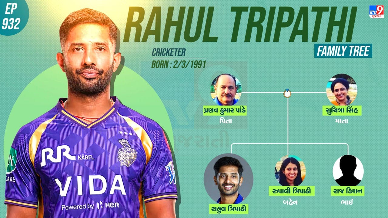 રાહુલ ત્રિપાઠીનો પરિવાર જુઓ