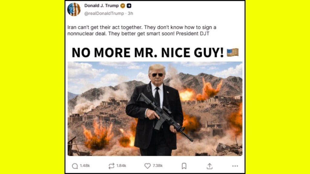 US Iran War Tensions Rise Donald Trump Warning Sparks Global Fear After Tehran Photo Shock