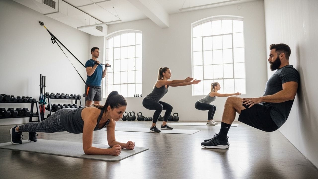 આઇસોમેટ્રિક કસરતો એવી હોય છે જેમાં સ્નાયુઓ કામ કરે છે, પરંતુ શરીરના સાંધા હલતા નથી. એટલે કે, તમે એક જ સ્થિતિમાં રહીને સ્નાયુઓ પર દબાણ રાખો છો. જેમ કે દિવાલ સામે બેસવું, હાથથી કંઈક મજબૂત રીતે પકડવું અથવા પગથી કોઈ સ્થિર વસ્તુને દબાવવી. નિષ્ણાતો કહે છે કે જ્યારે સ્નાયુઓ થોડો સમય સુધી તાણમાં રહે છે, ત્યારે તે જગ્યાએ લોહીનો પ્રવાહ થોડોક ઘટે છે. પરંતુ દબાણ છોડતા જ લોહી ફરી ઝડપથી વહે છે, જેના કારણે રક્તવાહિનીઓ ઢીલી પડે છે અને આ પ્રક્રિયા બ્લડ પ્રેશર ઓછું કરવામાં મદદરૂપ બને છે. ( Credits: AI Generated )