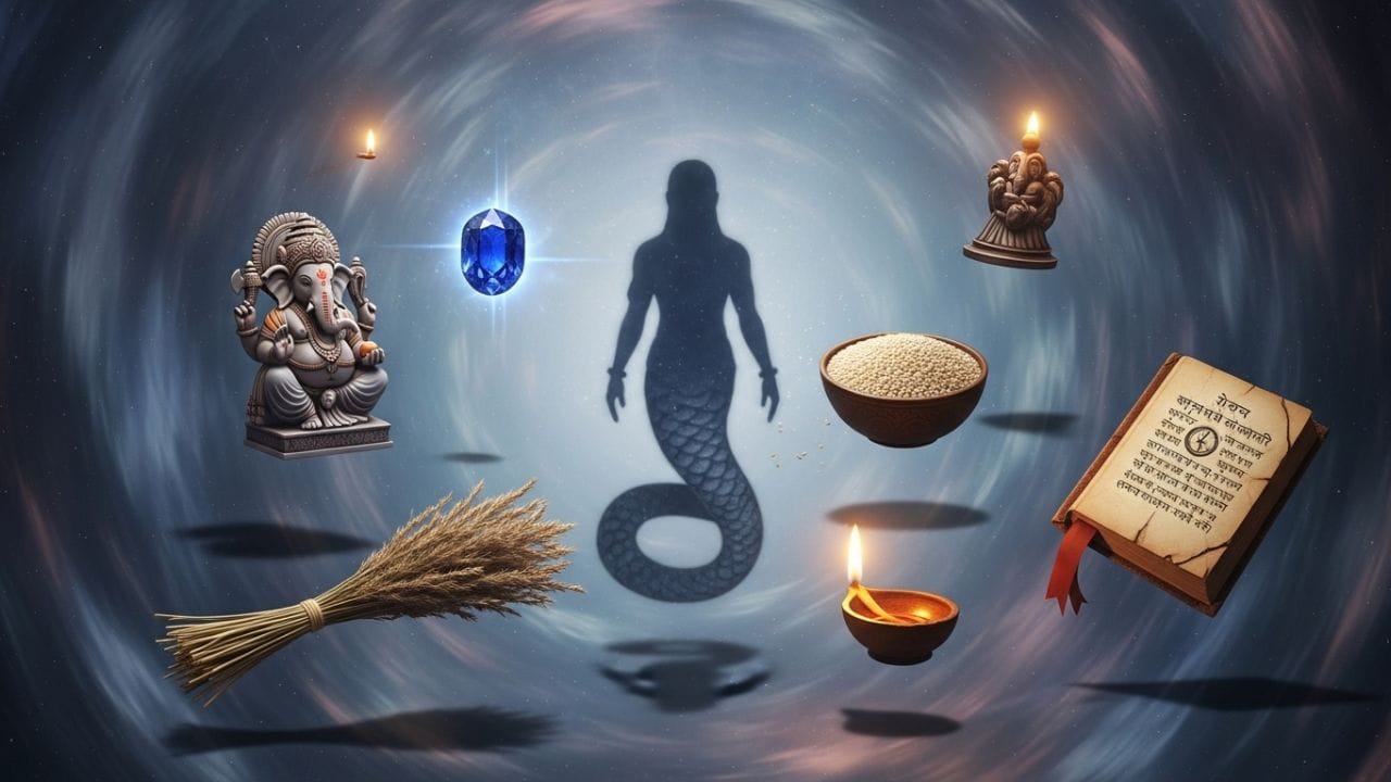 કેતુ માટે: અશ્વગંધા: કેતુ ગ્રહને માનસિક દ્વંદ્વ સાથે જોડવામાં આવે છે. કેતુની શાંતિ માટે અશ્વગંધાનો છોડ શ્રેષ્ઠ છે. તેની સેવા કરવાથી સ્વાસ્થ્ય સુધરે છે અને માનસિક ભ્રમની સ્થિતિ સમાપ્ત થાય છે.