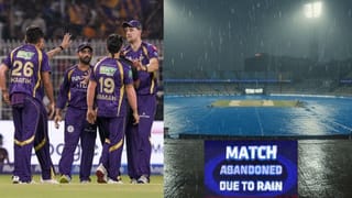 Breaking News : IPLમાં વરસાદ KKR નો સૌથી મોટો વિલન, અનેક વખત તૂટી પ્લેઓફની આશા