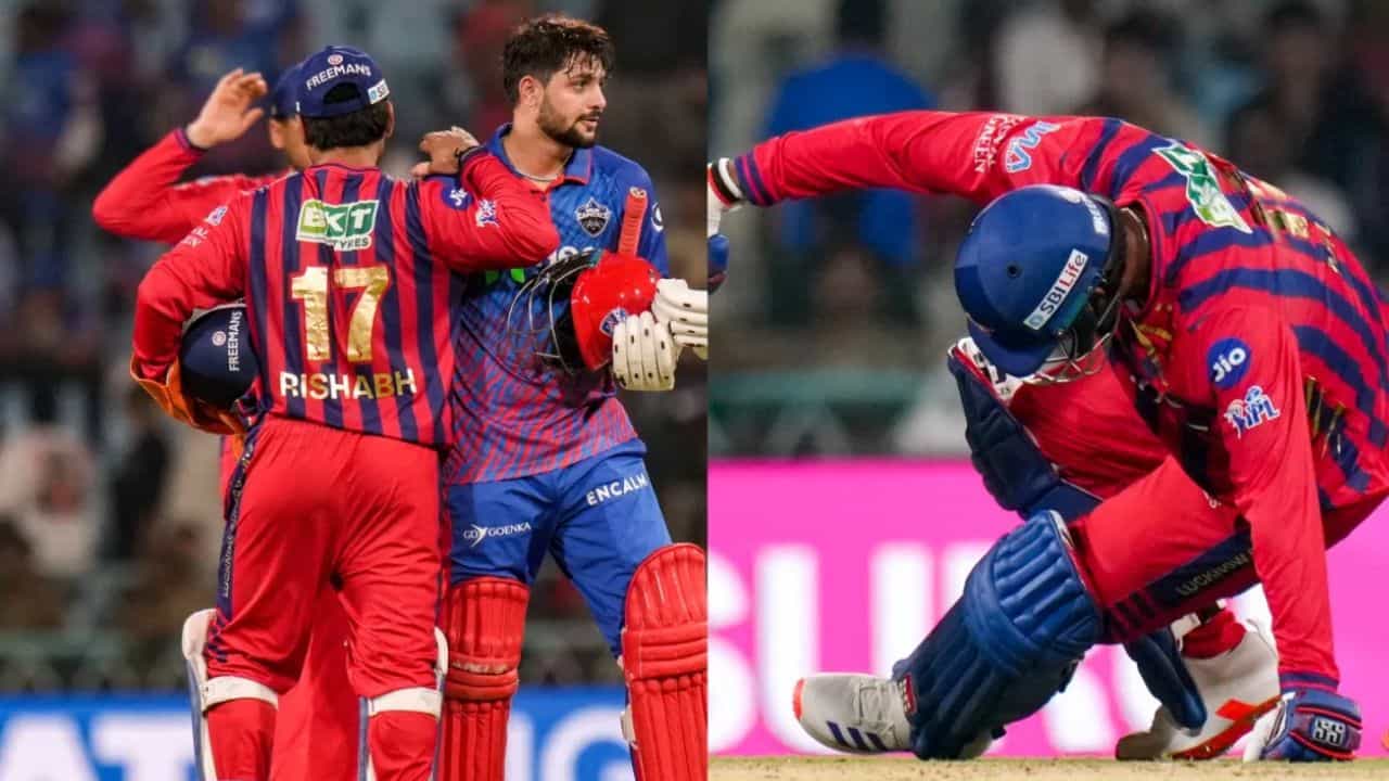 VIDEO: LSG vs DC મેચ દરમિયાન સ્ટેડિયમમાં મારા-મારી ! મુક્કા મારીને એકબીજાને પછાડ્યા