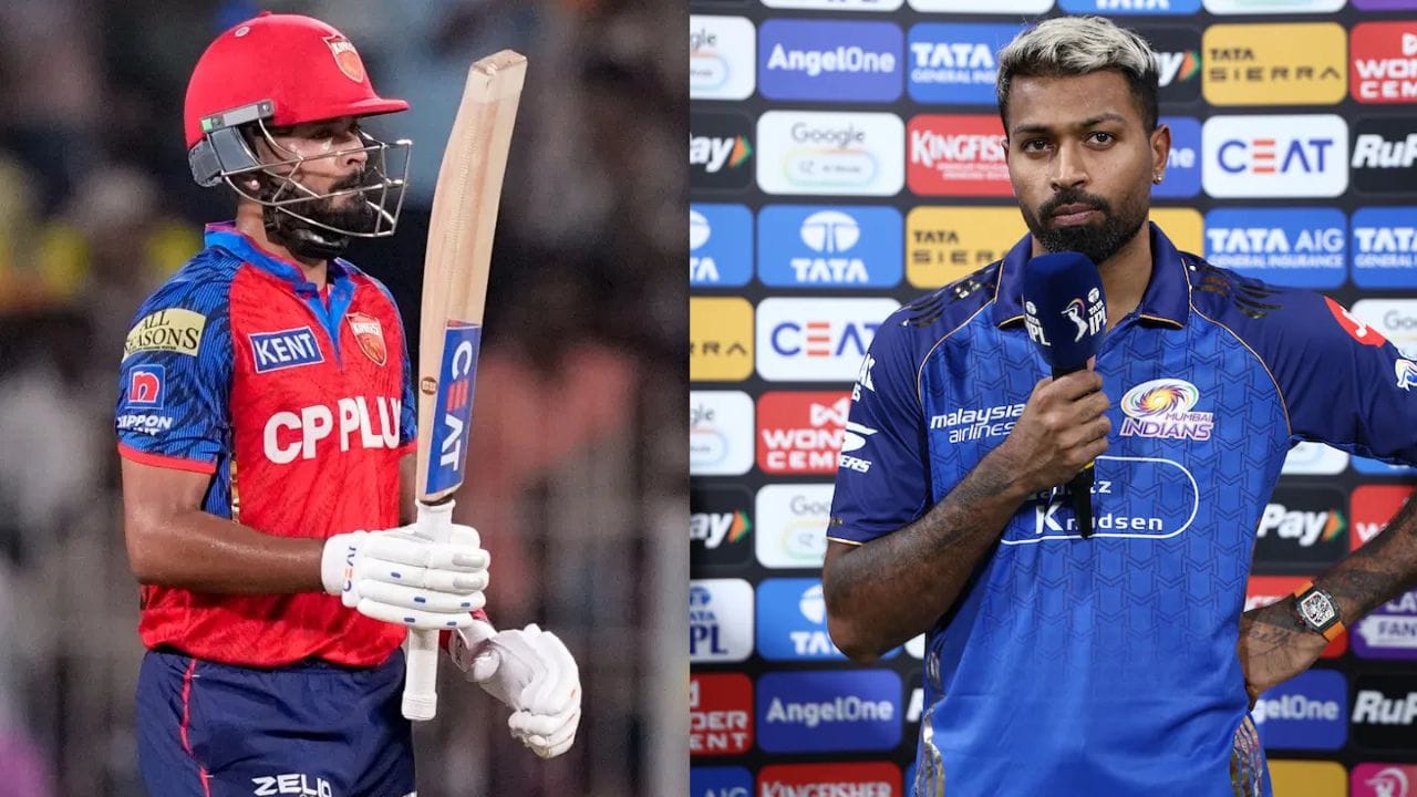 Breaking News: IPL 2026 માં મુંબઈનો સતત ચોથો પરાજય, પ્રભસિમરન-શ્રેયસ અય્યરના દમ પર પંજાબ નંબર-1