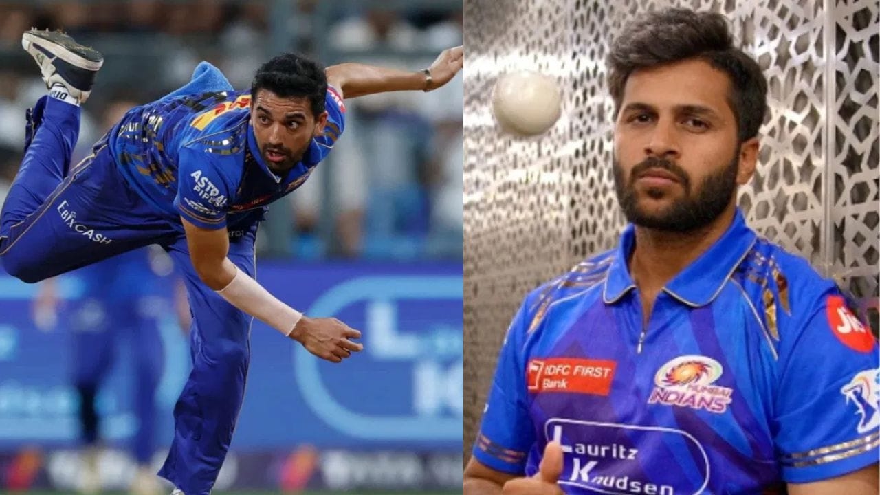 મુંબઈ ઈન્ડિયન્સે બે અનુભવી ખેલાડીઓ દીપક ચહર અને શાર્દુલ ઠાકુરને પ્લેઈંગ ઈલેવનમાંથી બહાર કર્યા હતા અને તેમની જગ્યાએ બે યુવા ખેલાડીઓને સામેલ કર્યા હતા . 