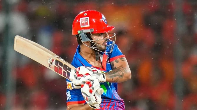 IPL 2026: 6 બોલમાં 6 ચોગ્ગા અને છગ્ગા... નીતિશ રાણાની આક્રમક ફિફ્ટી