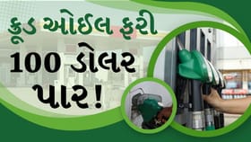 ક્રૂડ ઓઇલના ભાવ ફરી એકવાર વધીને 100 ડોલરને પાર
