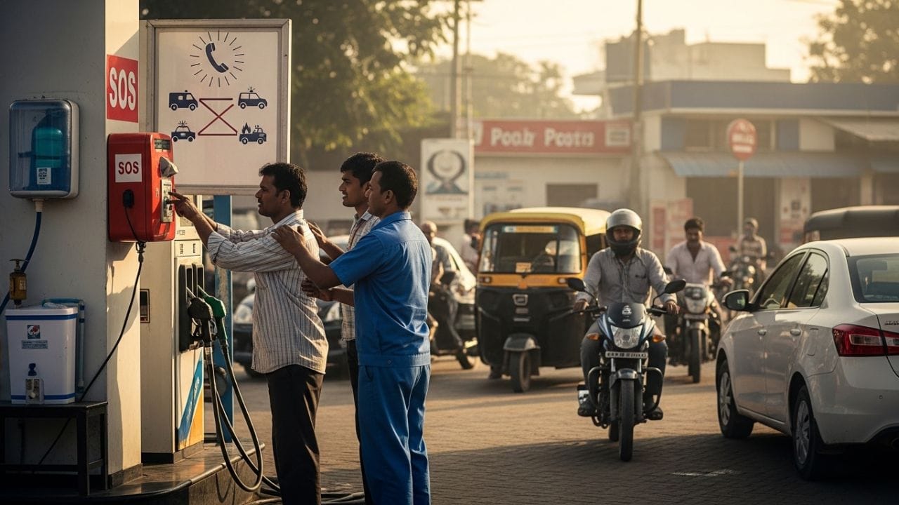 જો તમારો ફોન સ્વીચ ઓફ થઈ જાય અથવા કોઈ મુશ્કેલીમાં હોવ, તો પેટ્રોલ પંપ પરથી તમે ગમે ત્યાં એક કોલ બિલકુલ ફ્રીમાં કરી શકો છો. આ સેવા આપવી માલિક માટે બંધનકર્તા છે.