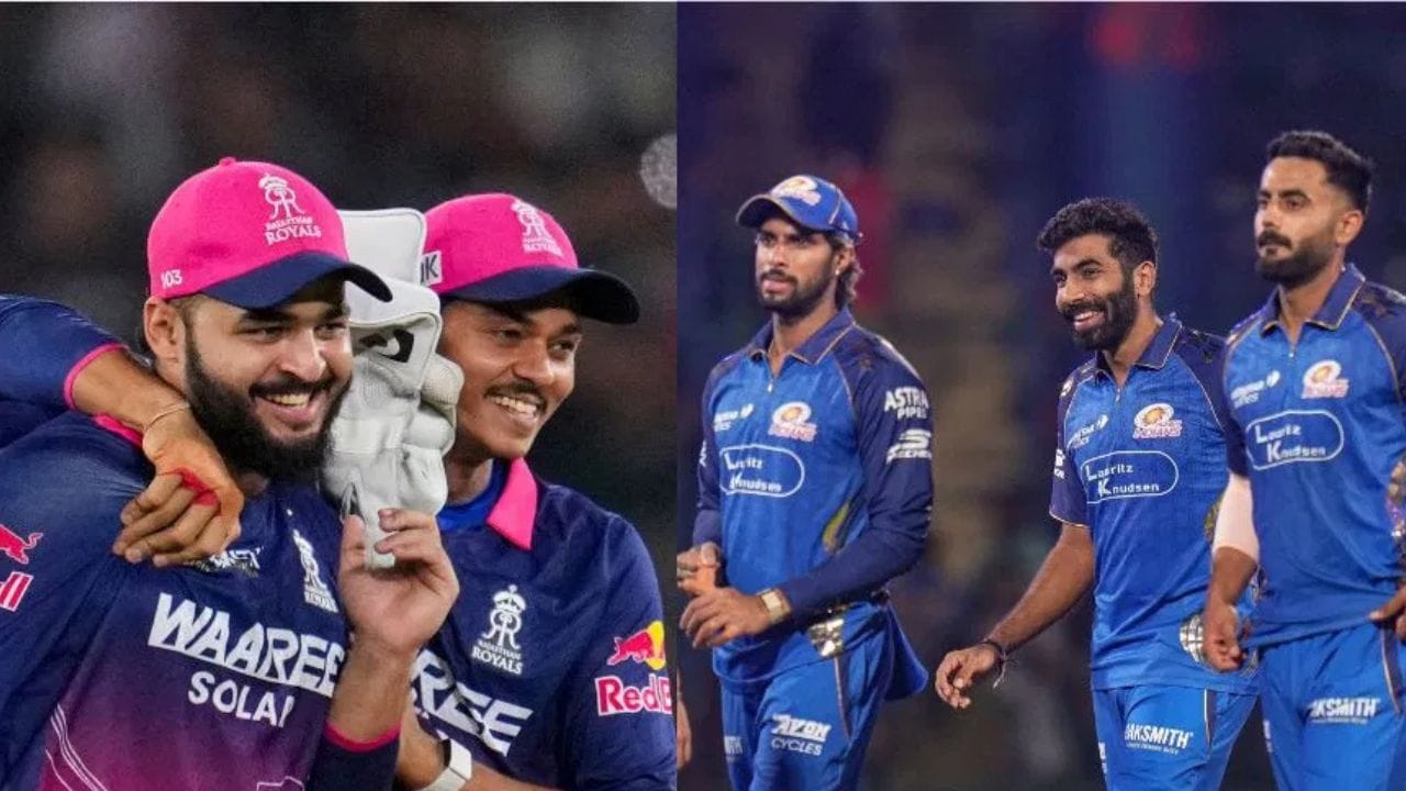 બંને ટીમોના હેડ-ટુ-હેડ રેકોર્ડ પર નજર કરીએ તો અત્યાર સુધી તેઓ 31 વખત આમને-સામને આવ્યા છે. તેમાં મુંબઈ ઈન્ડિયન્સે 16 મેચ જીતી છે, જ્યારે રાજસ્થાન રોયલ્સે 14 મેચ જીતી છે. એક મેચનો કોઈ પરિણામ આવ્યો નહોતો.