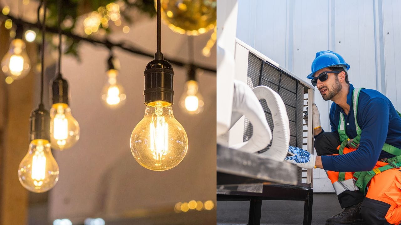 લાઇટ બલ્બ, ટેલિવિઝન અને અન્ય ઇલેક્ટ્રોનિક ઉપકરણો ગરમી ઉત્પન્ન કરે છે. જ્યારે જરૂર ન હોય ત્યારે તેમને બંધ રાખો. ખાતરી કરો કે એસીના આઉટડોર યુનિટ પર ધૂળ જમા ન થાય. આ યુનિટને સ્વચ્છ રાખવાથી શ્રેષ્ઠ ઠંડક કામગીરી જાળવવામાં મદદ મળે છે.