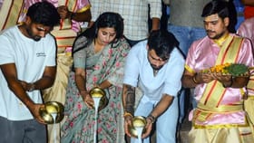 રિંકુ સિંહે પ્રિયા સરોજની સાથે ગંગા આરતી કરી, જુઓ વીડિયો