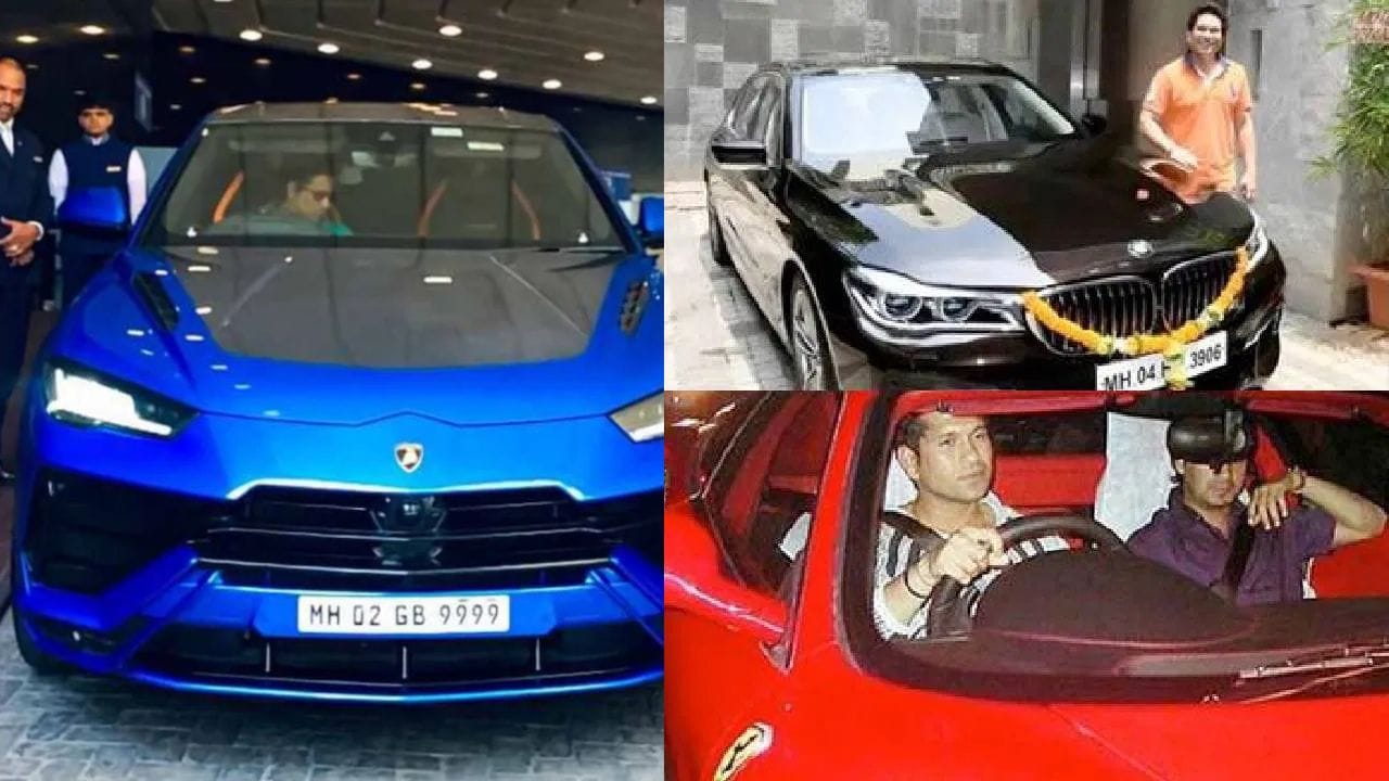 સચિનને ​​લક્ઝરી કારનો શોખ છે. તે BMWનો બ્રાન્ડ એમ્બેસેડર પણ છે. તેના કાર કલેક્શનમાં BMW i8 અને BMW 7-Series છે. સચિન પાસે Ferrari 360 Modena પણ છે, જે ફેમસ રેસર માઈકલ શુમાકરે તેને ગિફ્ટ કરી હતી. તેણે તાજેતરમાં જ Porsche 911 Turbo S ખરીદી છે. તેની બધી કારની સંયુક્ત કિંમત આશરે ₹35 કરોડથી વધુ છે.