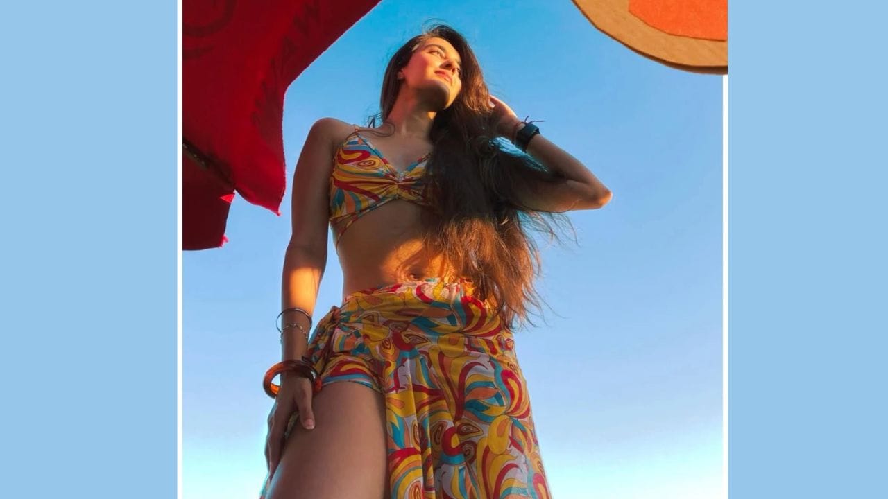 એક ફોટામાં, સિમરત ક્લોઝ-અપ પોઝ આપે છે, જ્યાં તેનું સ્માઈલ અને તેની બ્યુટચી તેના ચાહકોના દિલ જીતી રહી છે.(ફોટો ક્રેડિટ-સિમરત કૌર રંધાવા અકાઉન્ટ)