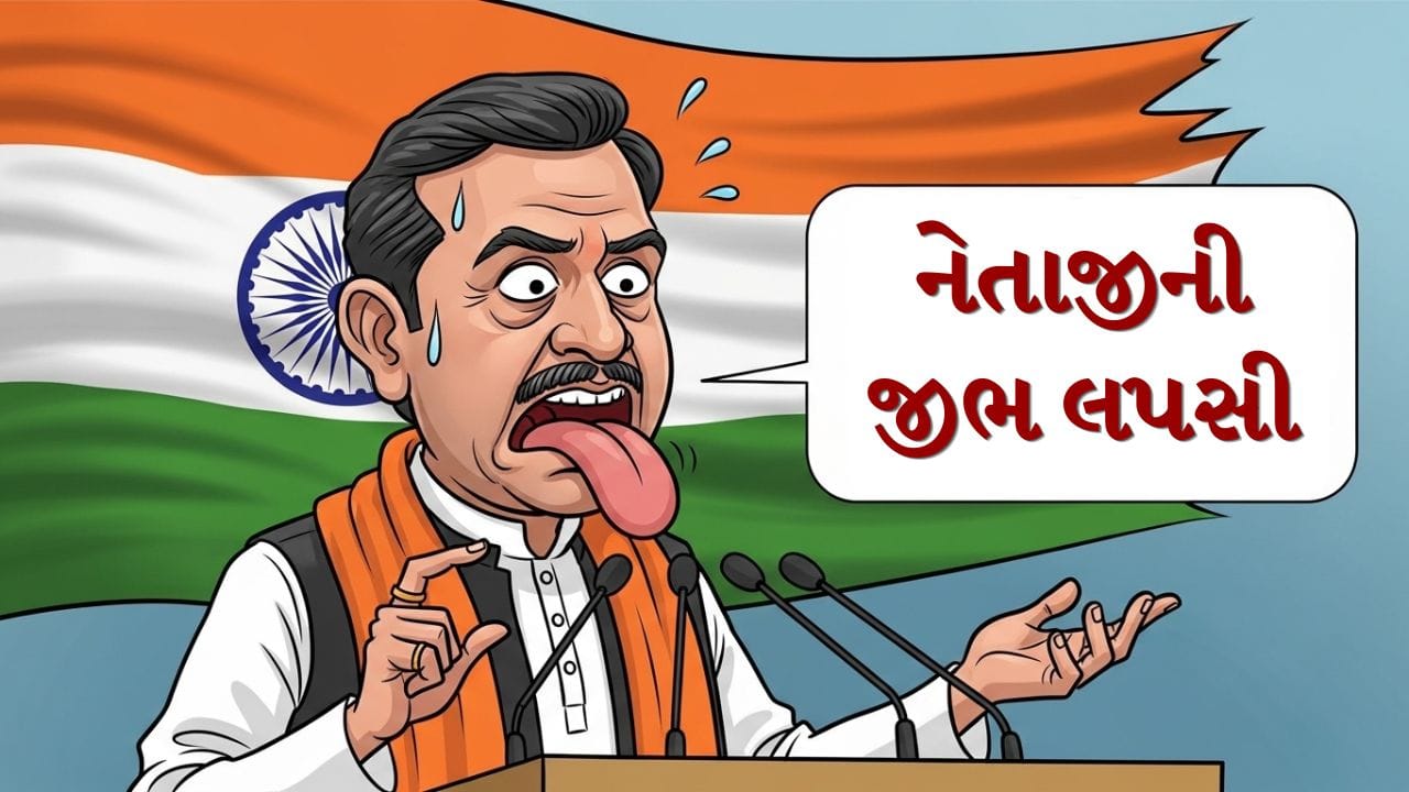 Breaking News : દેવભૂમિ દ્વારકામાં કોંગ્રેસ નેતાની જીભ લપસી, સભામાં કમળનું બટન દબાવવા કરી અપીલ, જુઓ Video