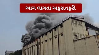 Breaking News: સુરતના સચિન GIDCમાં ભીષણ આગ, ગોપી નીટિંગ ફેક્ટરી ભભુકી ઉઠી, જુઓ Video