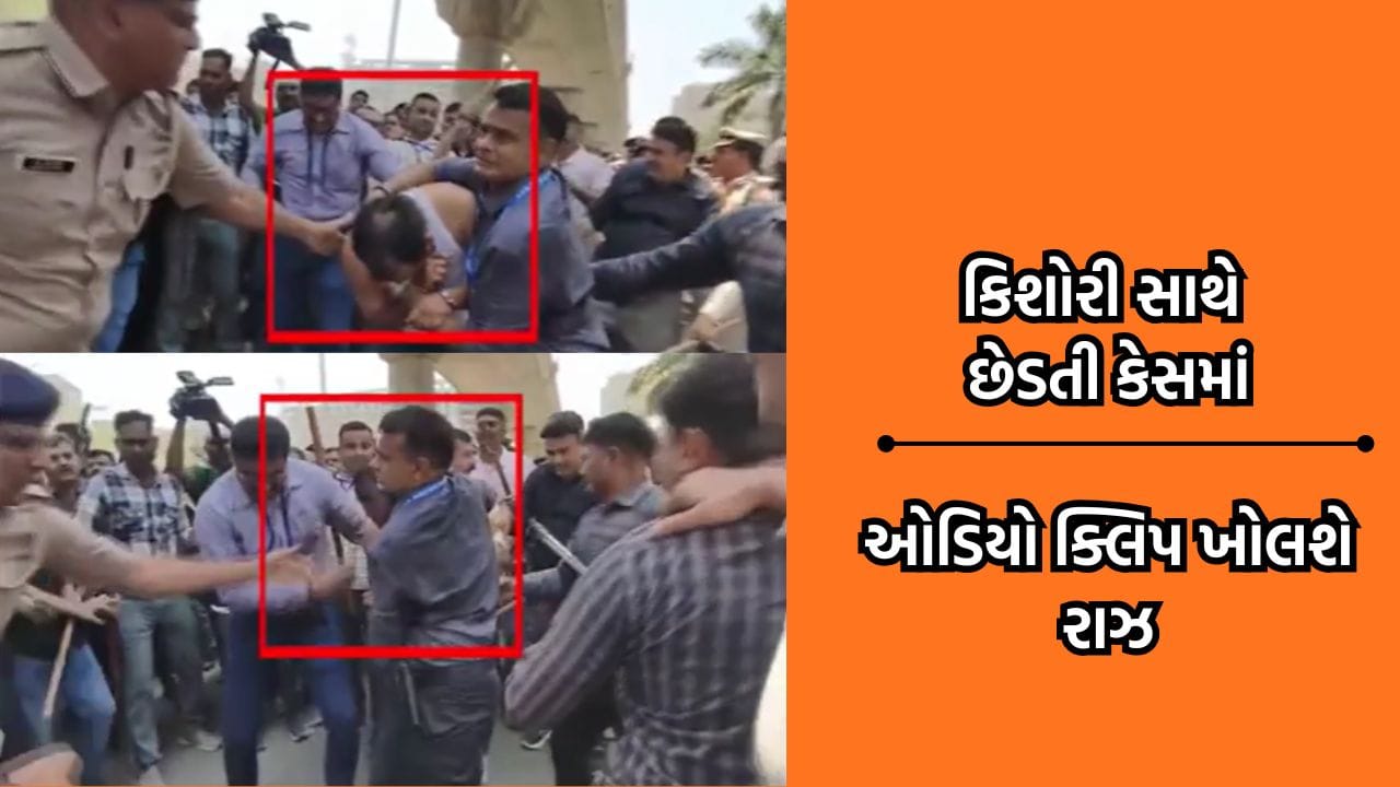 Breaking News: સુરતમાં છેડતીના આરોપીના રિકન્સ્ટ્રક્શન સમયે થયેલો હોબાળો સુનિયોજીત હોવાનો ઓડિયો ક્લિપમાં ખૂલાસો- જુઓ Video