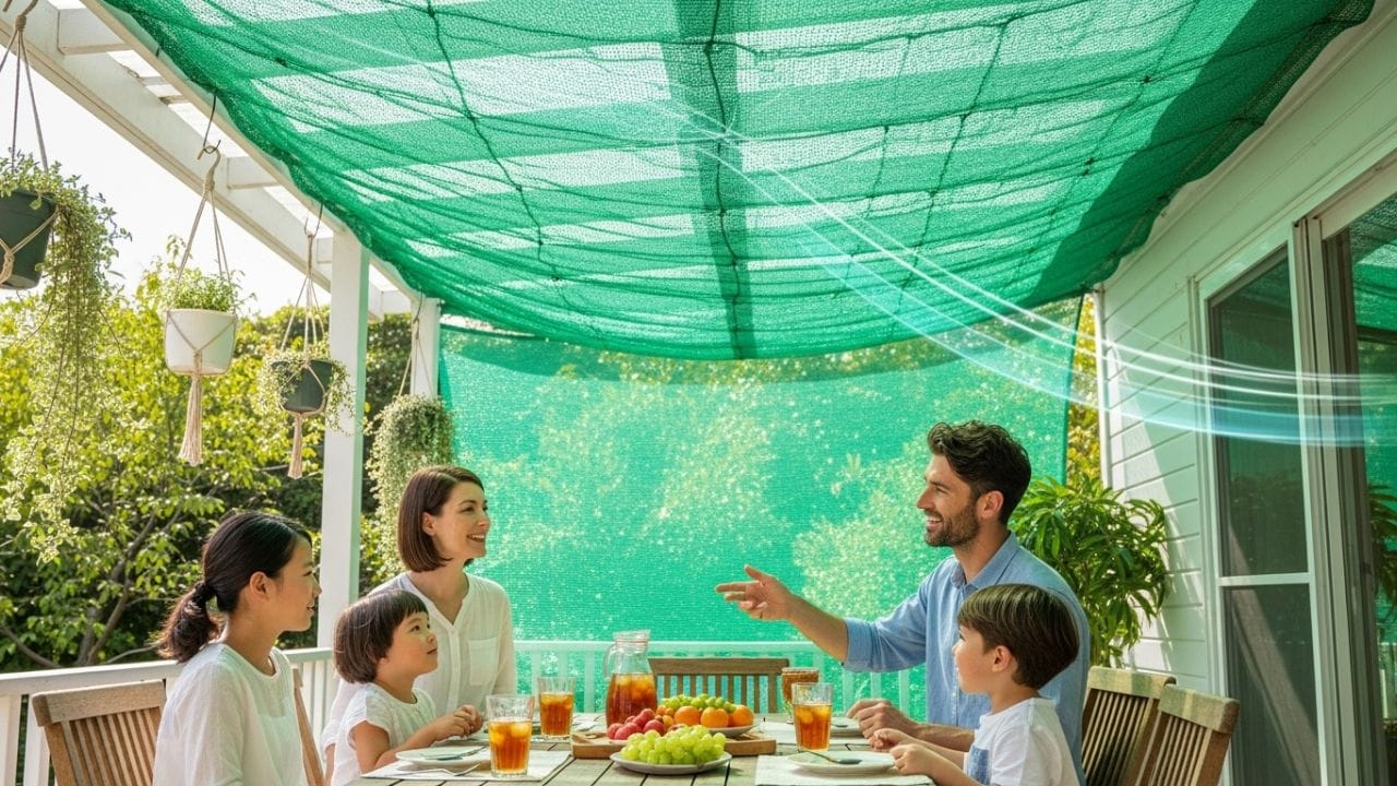 ગ્રીન નેટનો જાદુ: તમે નર્સરીમાં જે લીલી જાળી જુઓ છો, તે તમારી છત માટે વરદાન સાબિત થઈ શકે છે. આ નેટ સૂર્યના સીધા કિરણોને છત પર પડતા અટકાવે છે. તેનાથી છતની સપાટી ગરમ નથી થતી અને નીચેના રૂમમાં ગરમીનું પ્રમાણ નોંધપાત્ર રીતે ઘટી જાય છે.