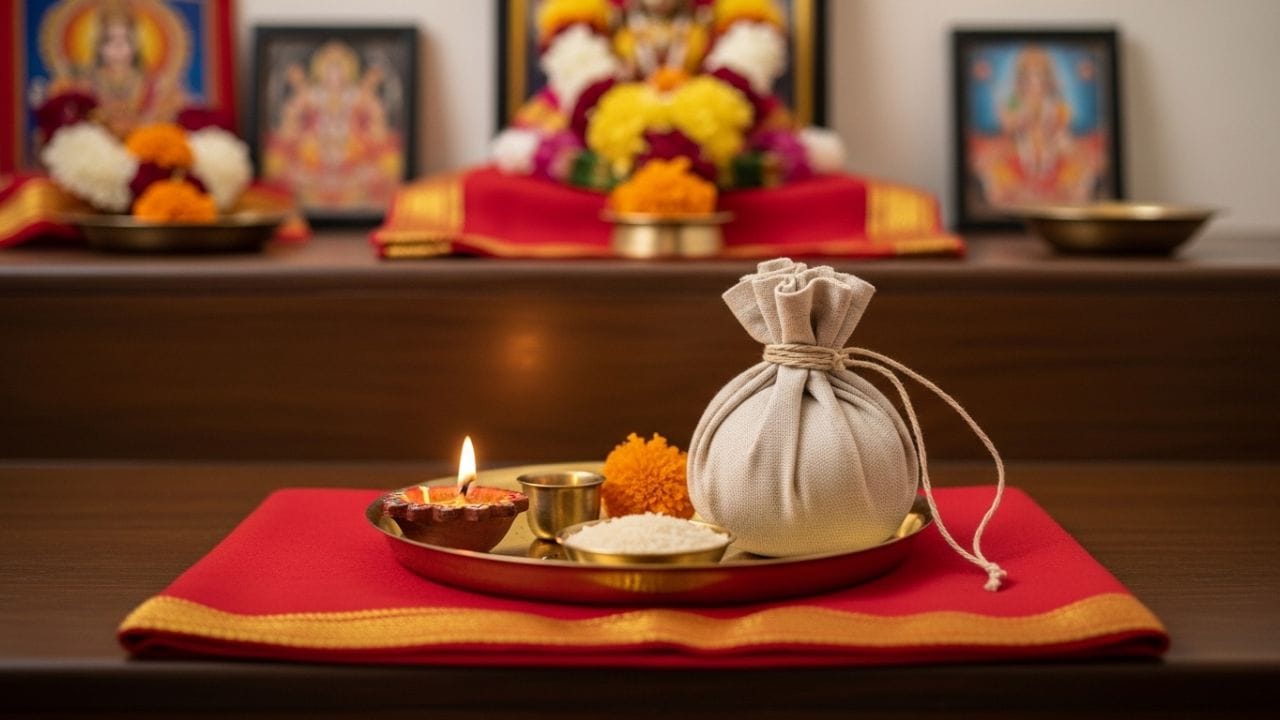 તમે દેવી લક્ષ્મીની પૂજા દરમિયાન મંજરી પણ અર્પણ કરી શકો છો. આનાથી ઘરમાં સમૃદ્ધિ આવે છે અને સંપત્તિના નવા રસ્તા ખુલે છે. 
