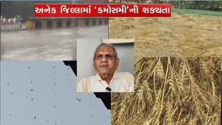 Breaking News : ગુજરાતમાં કમોસમી વરસાદને લઈને અંબાલાલ પટેલે કરી આવી આગાહી, જુઓ Video
