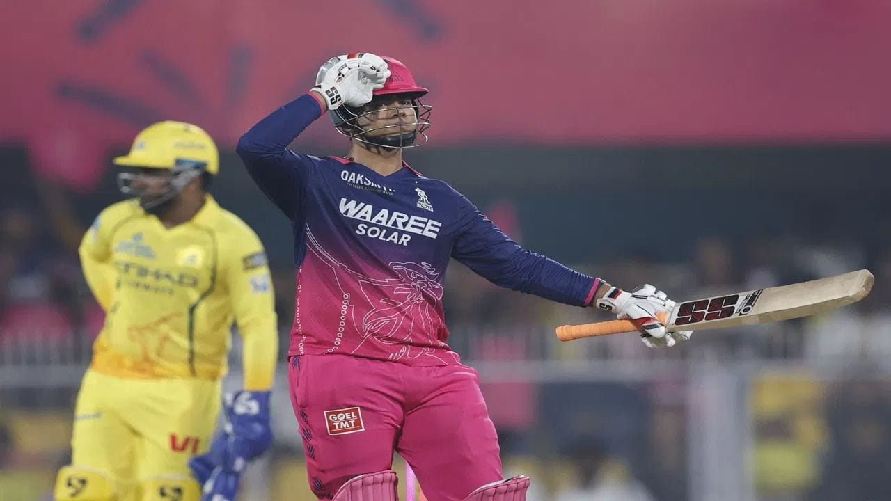 વૈભવે આ સિઝનમાં અત્યાર સુધી સૌથી વધુ બે અડધી સદી ફટકારી છે. જોકે, તે જયસ્વાલ, ધ્રુવ જુરેલ અને હેનરિક ક્લાસેન, અને અન્ય ખેલાડીઓ સાથે સંયુક્ત રીતે પ્રથમ સ્થાને છે. (PC:PTI/X/IPL)