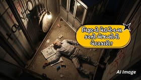 Breaking News: વાપીમાં દુર્ઘટના, લિફ્ટના સાફટમાં પટકાતા વૃદ્ધનું મોત