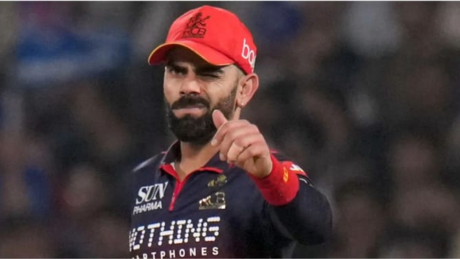 વિરાટ કોહલી IPL ઈતિહાસમાં 9,000 રન બનાવનાર પ્રથમ ખેલાડી બન્યો