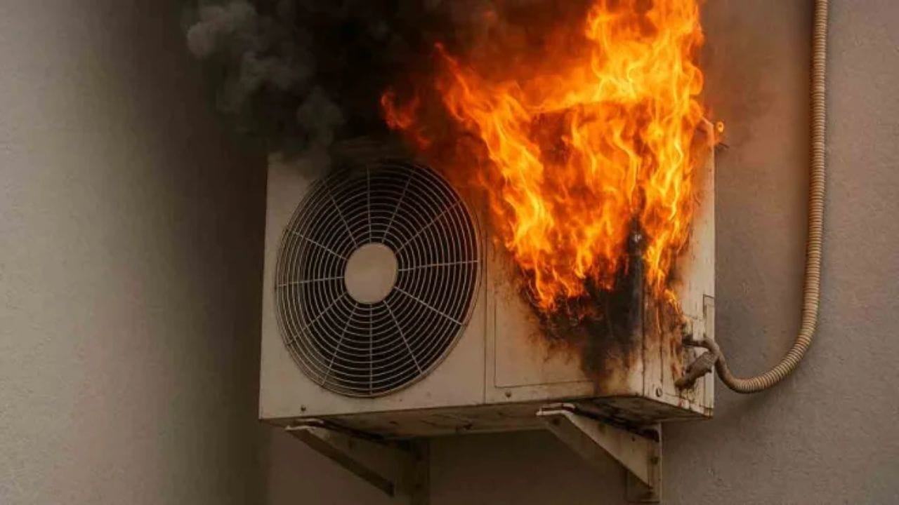 ઉનાળાના મહિનાઓમાં ગરમીનો પારો વધે છે, લોકો સહજ રીતે રાહત મેળવવા માટે દિવસ રાત AC ચાલુ રાખે છે. ઘર હોય, ઓફિસમાં હોય કે કારમાં, AC હવે જરૂરિયાત બની ગયું છે. પરંતુ શું તમે જાણો છો કે આરામ આપવા માટે રચાયેલ આ ઉપકરણ ક્યારેક મૃત્યુનું કારણ બની શકે છે? ખરેખર, તાજેતરમાં ઘણી ઘટનાઓ સામે આવી છે જ્યાં AC યુનિટમાં અચાનક વિસ્ફોટ થયો હતો, જેનાથી લોકોના જીવન જોખમમાં મુકાયા હતા. આશ્ચર્યજનક રીતે, AC વિસ્ફોટ થાય તે પહેલાં સ્પષ્ટ સંકેત મળે છે; જો કે, મોટાભાગના લોકો તેમને અવગણે છે જો કે તે જીવલેણ સાબિત થઈ શકે છે. ચાલો જાણીએ તે સંકેત કયા કયા છે. (ફોટો ક્રેડિટ-Google)