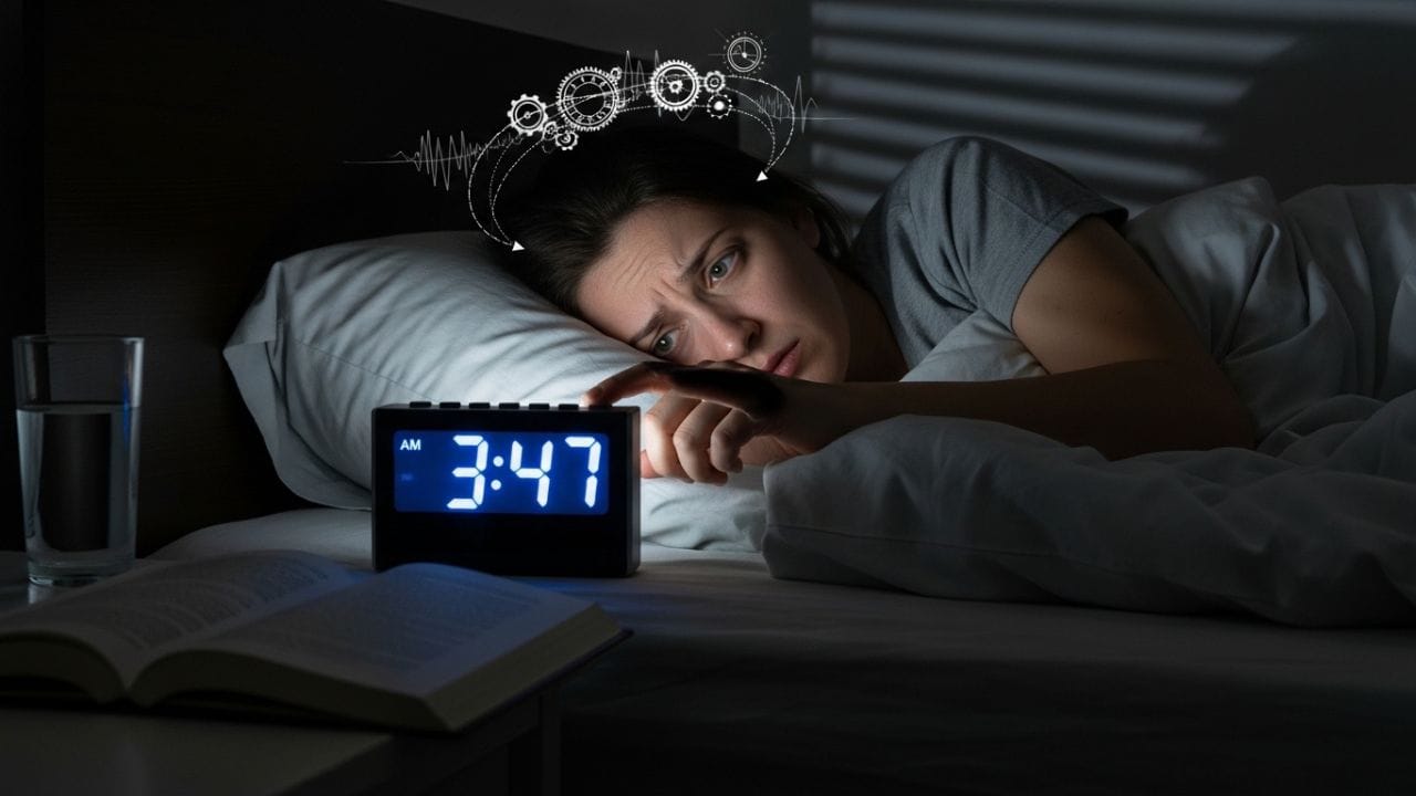 જ્યારે આપણે વિચારીએ છીએ કે કાલે ચોક્કસ સમયે ઉઠવું છે, ત્યારે ઘણી વખત ઊંઘ સારી આવતી નથી અને આપણે વારંવાર સમય ચેક કરીએ છીએ. આ એક પ્રકારની માનસિક ચિંતા છે. નિષ્ણાતોના કહેવા મુજબ, ઊંઘ અને જાગવાની રીતો આપણા શરીરની કુદરતી પ્રક્રિયાઓ પર આધારિત છે, જેને હોમિયોસ્ટેસિસ અને સર્કેડિયન રિધમ તરીકે ઓળખવામાં આવે છે. ( Credits: AI Generated )