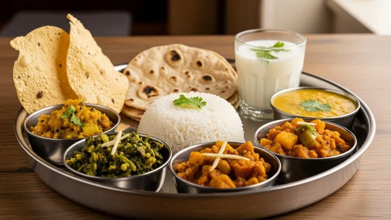 અંબાણી પરિવારમાં દરેક વ્યક્તિ ખૂબ જ સાદું ભોજન પસંદ કરે છે. મુકેશ અને નીતા અંબાણી સહિત આખો પરિવાર કડક શાકાહારી છે. તે ભોજનમાં દાળ, ભાત, શાકભાજી, રોટલી, સૂપ અને સલાડ લે છે. દાળ ગુજરાતી શૈલીમાં બનાવવામાં આવે છે. રાત્રિભોજન એક હળવું અને પૌષ્ટિક ભોજન છે જેમાં નાચણી અથવા બાજરીની રોટલી, ગુજરાતી શૈલીની શાકભાજી અને સલાડનો સમાવેશ થાય છે. જોકે આ સિવાય આશ્ચર્યની વાત એ છે કે અંબાણી હાઉસમાં રોજ 4000 રોટલી બને છે. (ફોટો ક્રેડિટ-AI Image)