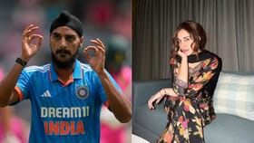 અર્શદીપ સિંહ તેની કથિત ગર્લફ્રેન્ડ સાથે ગુરુદ્વારા પહોંચ્યો