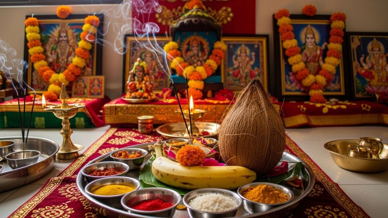 તમે કદાચ જોયું હશે કે નારિયેળ અને કેળાનો ઉપયોગ સામાન્ય રીતે કોઈપણ ધાર્મિક વિધિમાં થાય છે. પરંતુ શું તમે તેનું કારણ જાણો છો? પૂજામાં નારિયેળ અને કેળાનો ઉપયોગ સામાન્ય ઘટના નથી, તેની પાછળ એક ખાસ કારણ છે, જે અમે આજે તમને જણાવવા જઈ રહ્યા છીએ.
