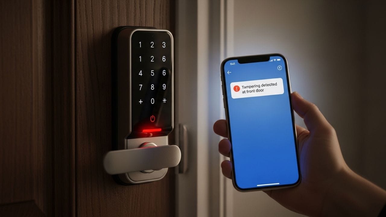 હવે ચાવી ખોવાઈ જવાની ચિંતા રહેતી નથી, કારણ કે સ્માર્ટ લોકમાં ફિંગરપ્રિન્ટ અને પિન જેવી ડિજિટલ સુવિધાઓ હોય છે, જેને ચોરી કરવી કે નકલ કરવી મુશ્કેલ છે. ( Credits: AI Generated )