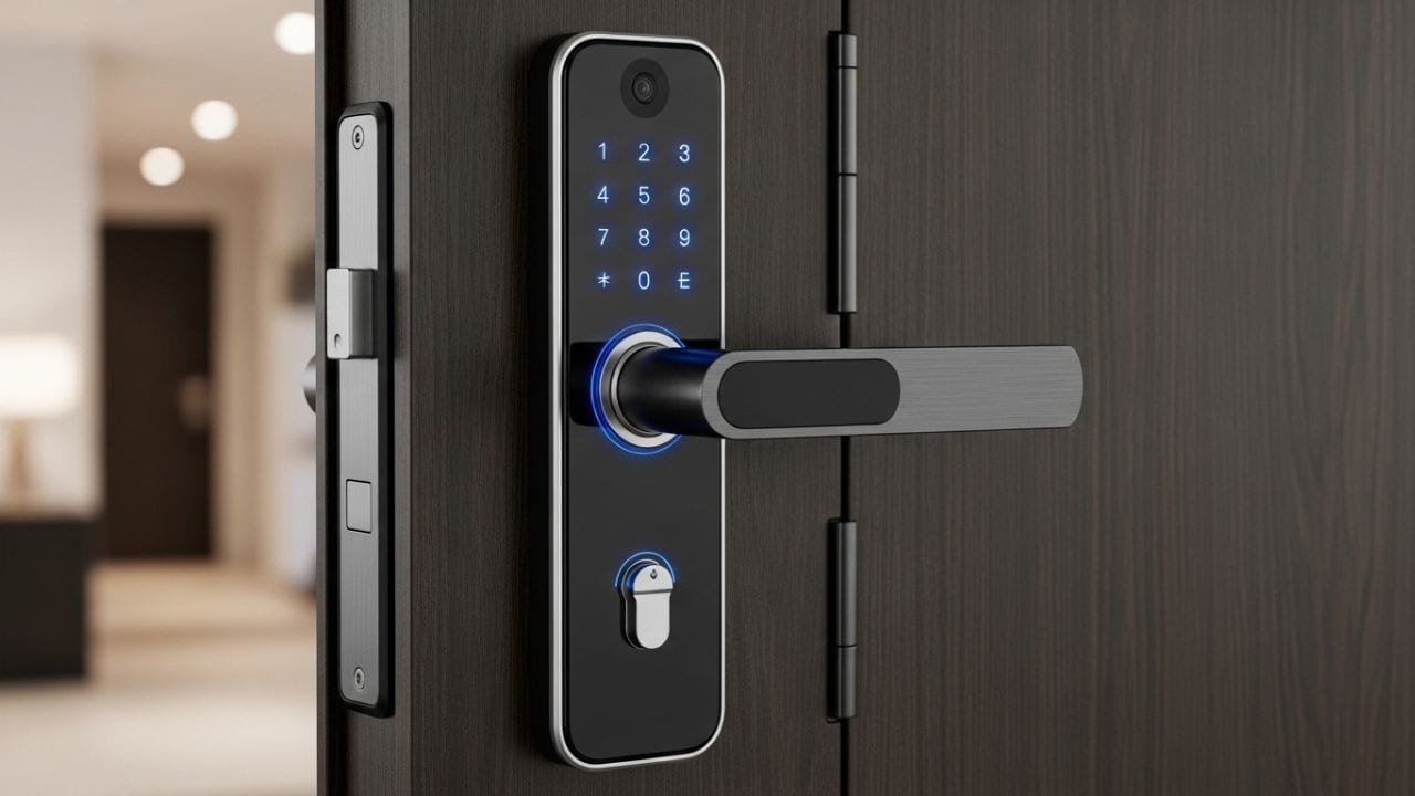 જો તમારા ઘરે મહેમાનો આવવાના હોય તો તમે તેમના માટે એક સમય ચાલે એવો ખાસ કોડ બનાવી શકો છો, જેથી તેઓ તમારી હાજરી વગર પણ ઘરમાં પ્રવેશી શકે. ( Credits: AI Generated )