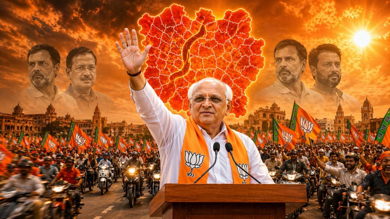 Breaking News : પ્રચારનો અંતિમ દિવસ, અંતિમ ઘડીએ CM ભૂપેન્દ્રનો 48 વોર્ડમાં ઝંઝાવાતી પ્રચાર, જુઓ Video