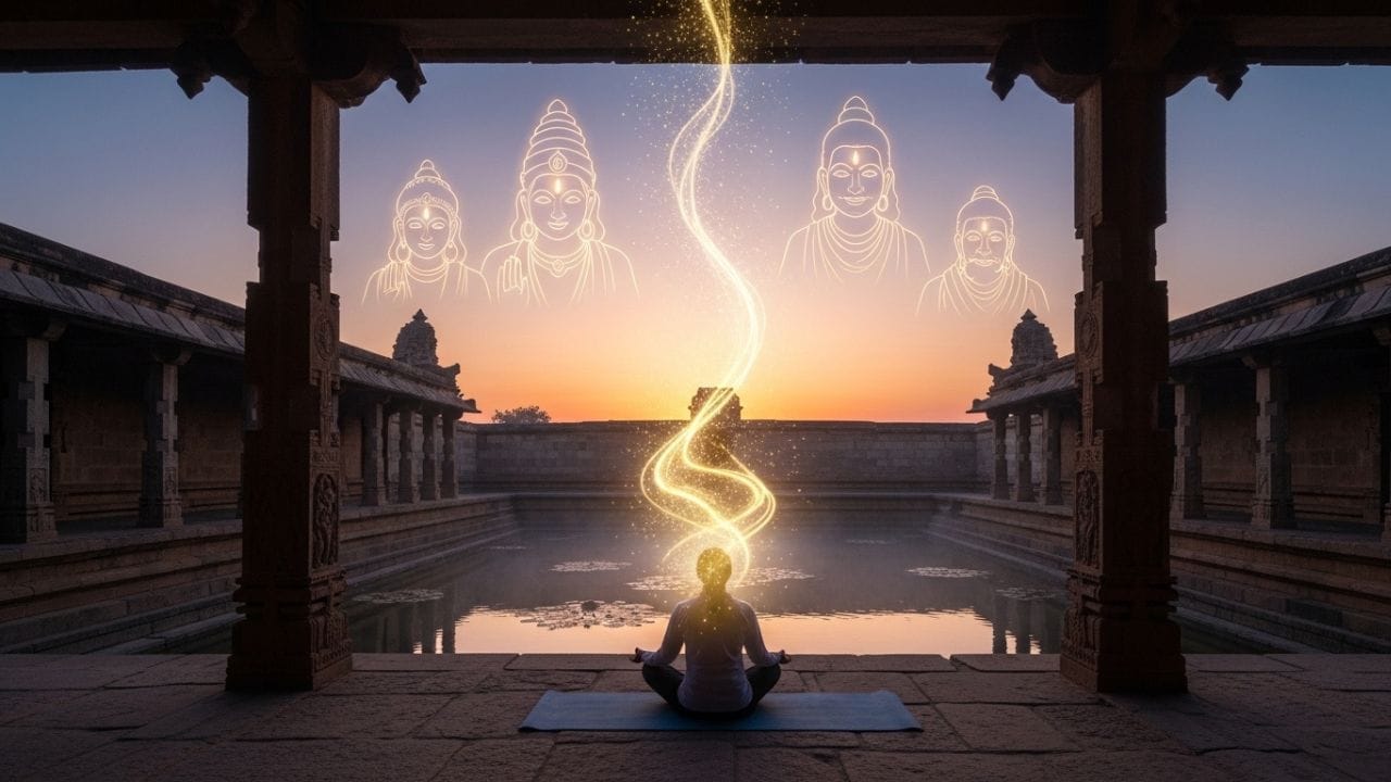 હિન્દુ માન્યતા મુજબ બ્રહ્મ મુહૂર્ત એવો સમય છે જ્યારે આધ્યાત્મિક અને ભૌતિક દુનિયા વચ્ચેનું અંતર ઓછું માનવામાં આવે છે. જો તમે આ સમયે વારંવાર જાગો છો, તો તેને પૂર્વજો અથવા ઇષ્ટદેવ તરફથી મળતો સંકેત માનવામાં આવે છે. માન્યતા પ્રમાણે, આ તેમના આશીર્વાદ અને તમારા સાથેના આધ્યાત્મિક જોડાણનો ઇશારો હોઈ શકે છે. ( નોંધ :ટીવી9 કોઈ પણ પ્રકારે અંધશ્રદ્ધાને પ્રોત્સાહન આપતુ નથી. આ અહેવાલ માત્ર ધાર્મિક માન્યતા અને લોકોમાં પ્રચલિત માન્યતા, રીત રિવાજને આધારે રજૂ કરવામાં આવેલ છે. ) ( Credits: AI Generated )