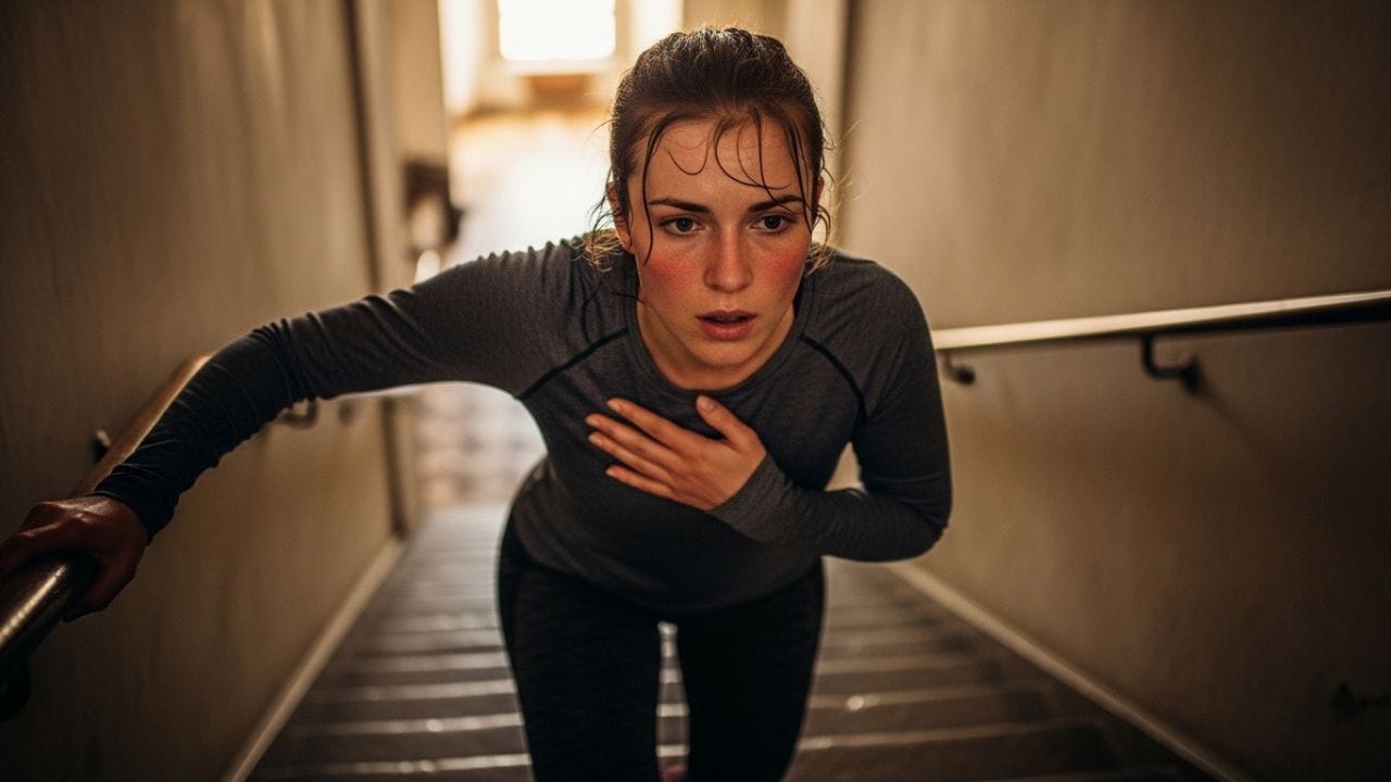 સીડી ચડતી વખતે થોડો શ્વાસ ફૂલવો સામાન્ય બાબત હોઈ શકે છે, પરંતુ ક્યારેક તે ગંભીર સમસ્યાનું સંકેત પણ બની શકે છે. જો શ્વાસ લેવામાં તકલીફ વધે અથવા સામાન્ય થવામાં વધુ સમય લાગે, તો તેને અવગણવું યોગ્ય નથી. આવી સ્થિતિમાં હૃદય નિષ્ણાતની સલાહ લેવી જરૂરી બને છે, જેથી જરૂરી તપાસ કરીને યોગ્ય સારવાર અથવા દવાની જરૂરિયાત જાણી શકાય. ( Disclaimer: આ લેખ માત્ર જાણકારી માટે છે. તેનો ઉપયોગ પુર્વે આપ આપના તબીબ અથવા તજજ્ઞોની સલાહ ખાસ લેવી જરૂરી છે. ) ( Credits: AI Generated )